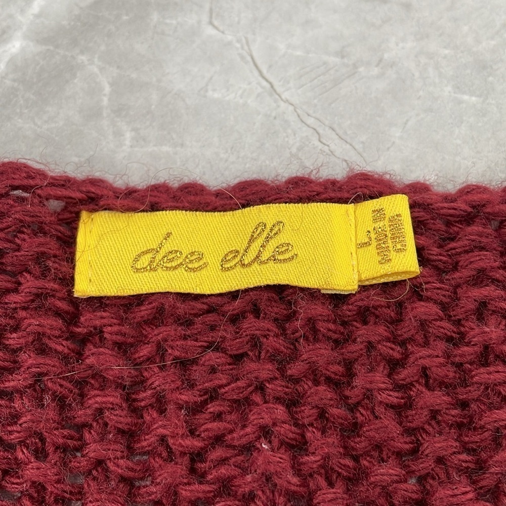 Women's Dee Elle 3/4th Sleeve V-Neck Sweater Large - Picture 14 of 16
